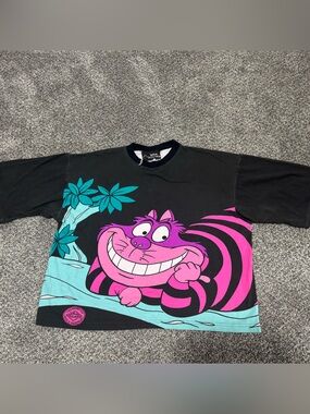 Vintage Disney Original Cheshire Cat Tee Alice in Wonderland rare